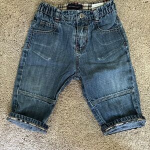 Burberry Blue Denim Jeans Classic Style